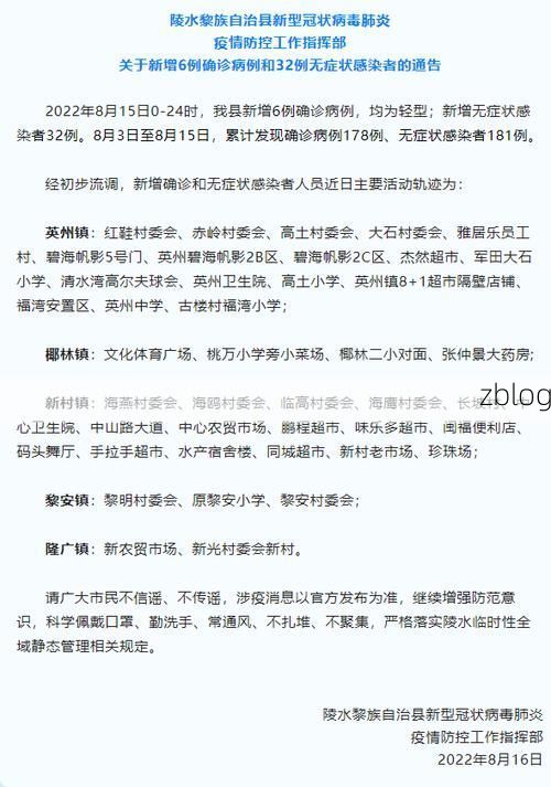 陵水新增1例无症状感染者  陵水疫情防控最新通报