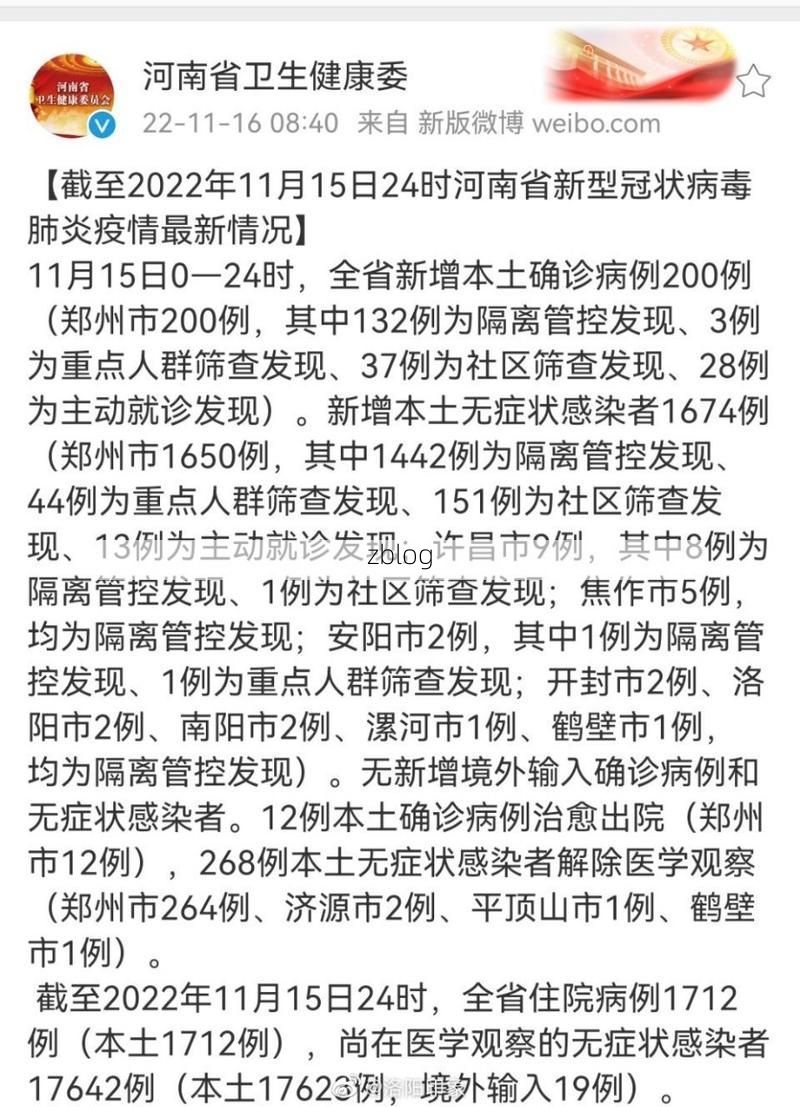本地确诊+3，洛阳通报新增病例情况