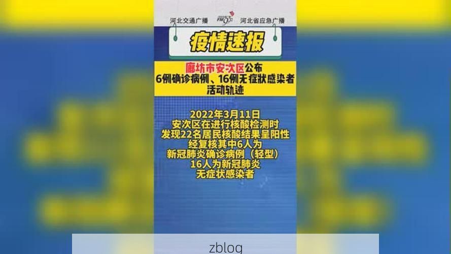 廊坊新增1例无症状感染者  廊坊市疫情防控最新通报