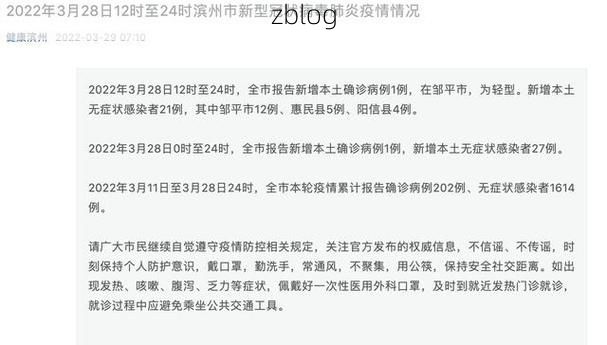 2022年3月24日滨州新增确诊病例情况